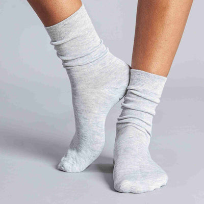 Mens blue bamboo socks