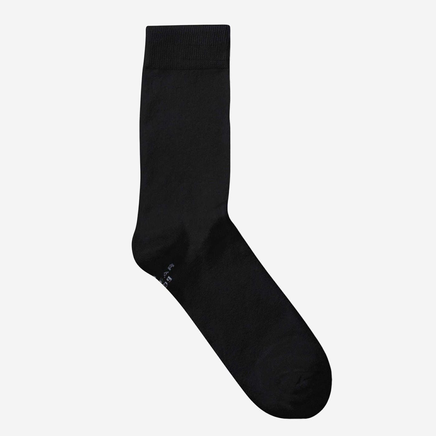 Black bamboo socks