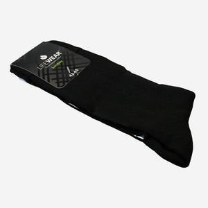 Black bamboo socks