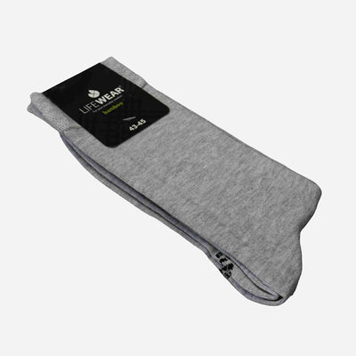 Light grey bamboo socks