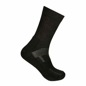 Black bamboo sport socks