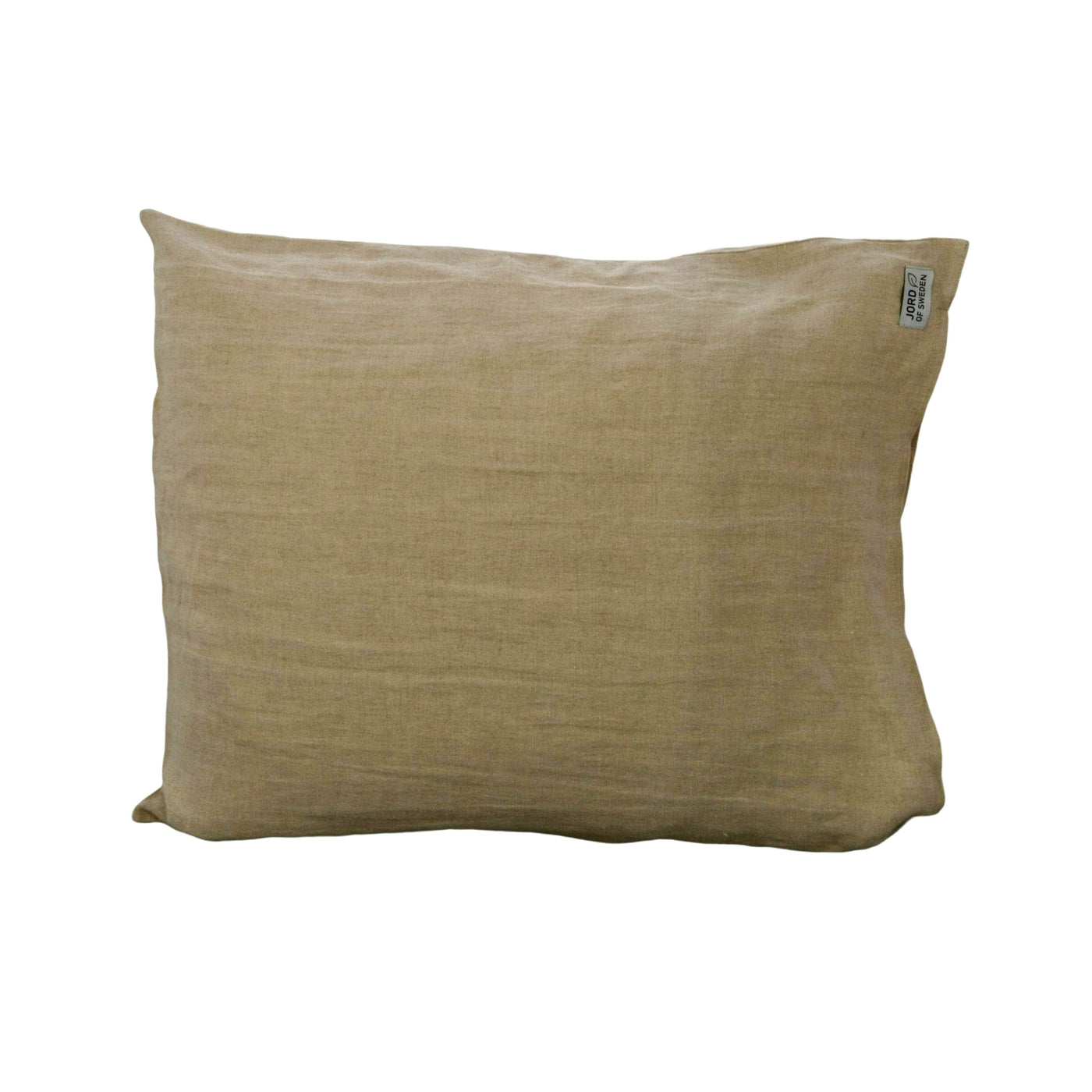 Beige linen pillow case 50x60