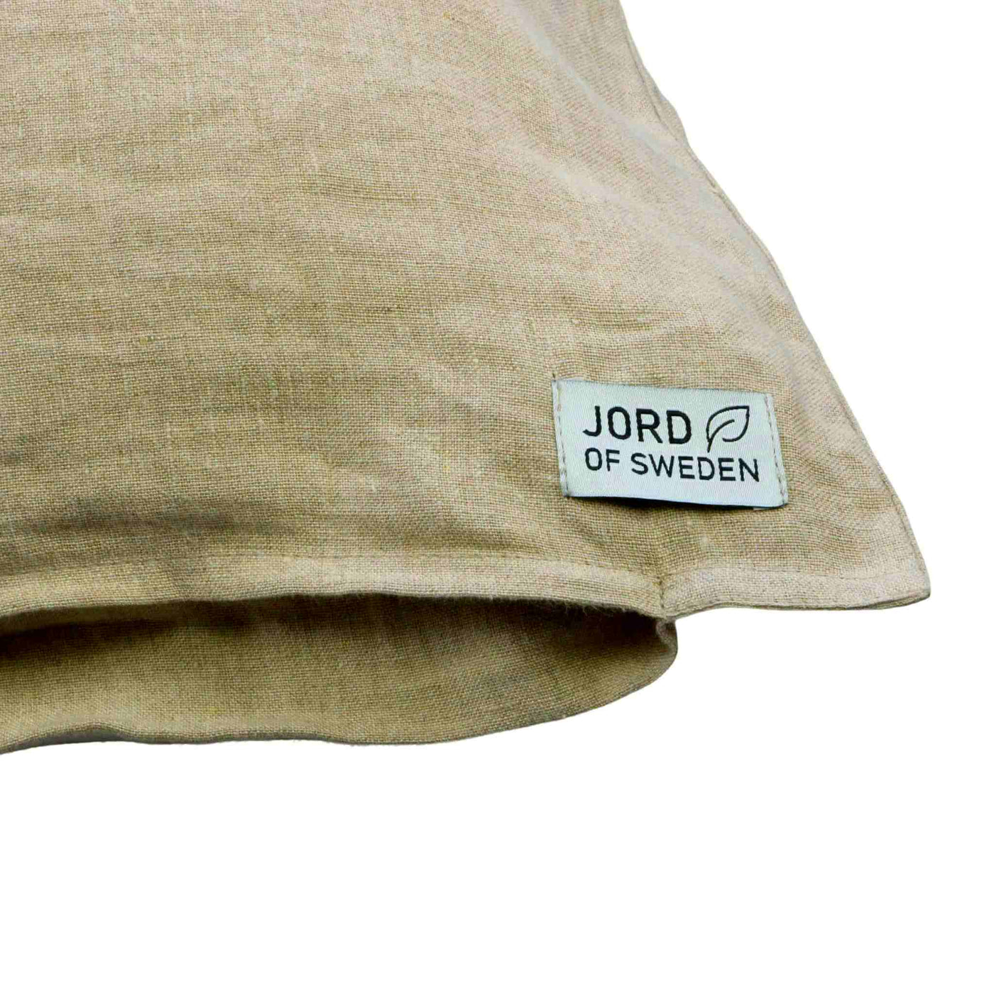 Beige linen pillow case 50x60