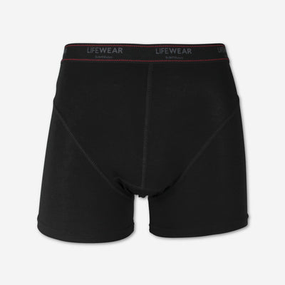 Mens black bamboo boxer briefs