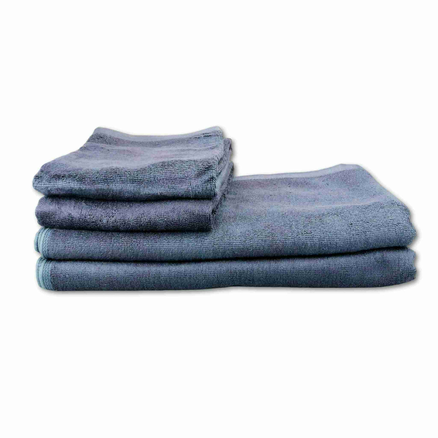 Black bamboo bath towels - 4 pack