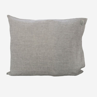 Gray linen duvet cover set