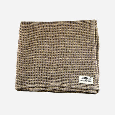 Grey linen towel