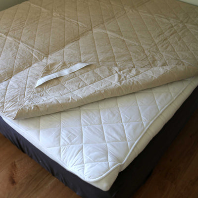 Hemp mattress protector 180x210 king size