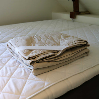Hemp mattress protector 90x210 single
