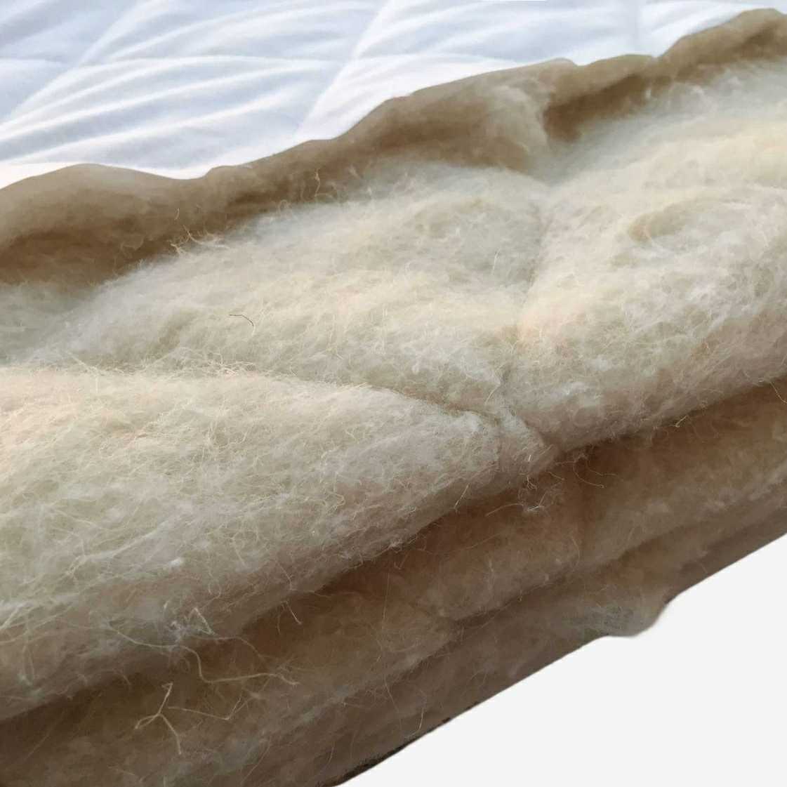 Hemp mattress protector 180x210 king size