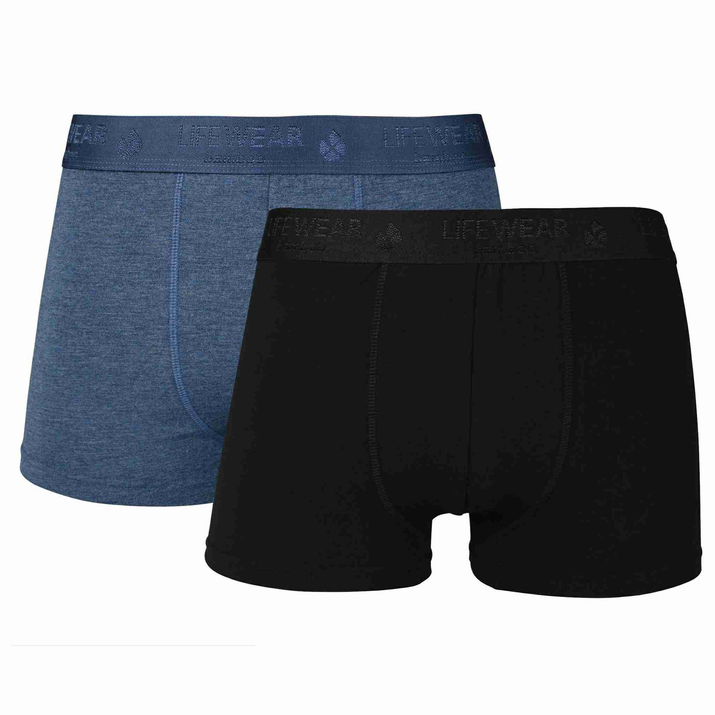 Mens black and blue boxer briefs