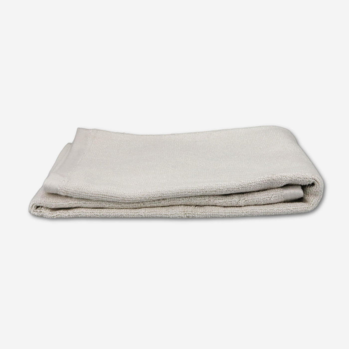 White bamboo towel