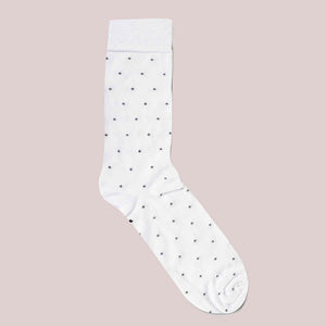 Womens white bamboo socks