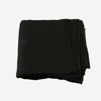 Black shawl in silk / modal