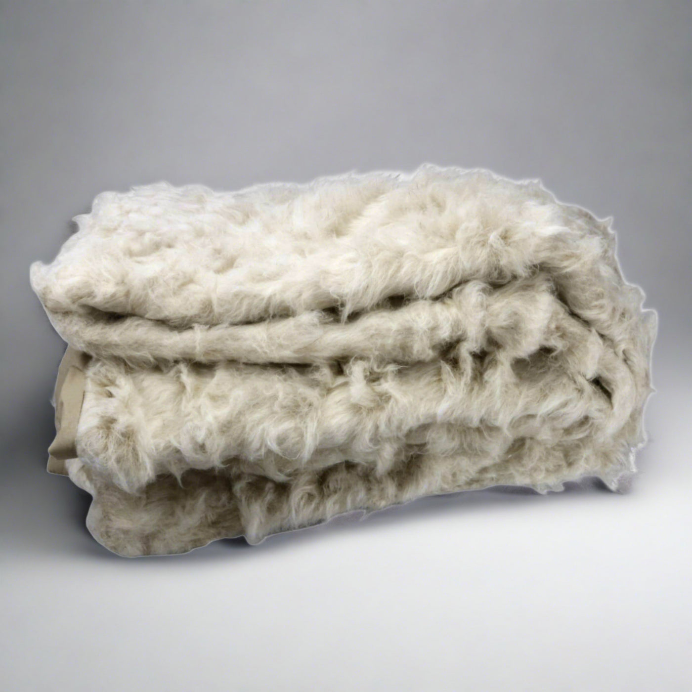 Hemp vegan fur comforter - Vegansk päls hampapläd