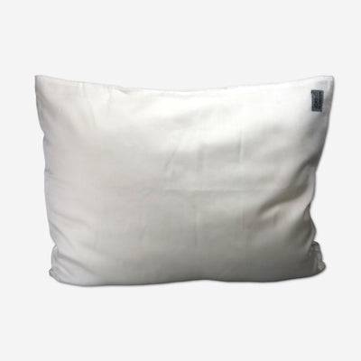 White bamboo pillow case