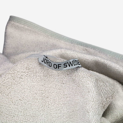 Corporate Christmas present white bamboo towel