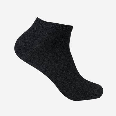 Black ankle bamboo socks